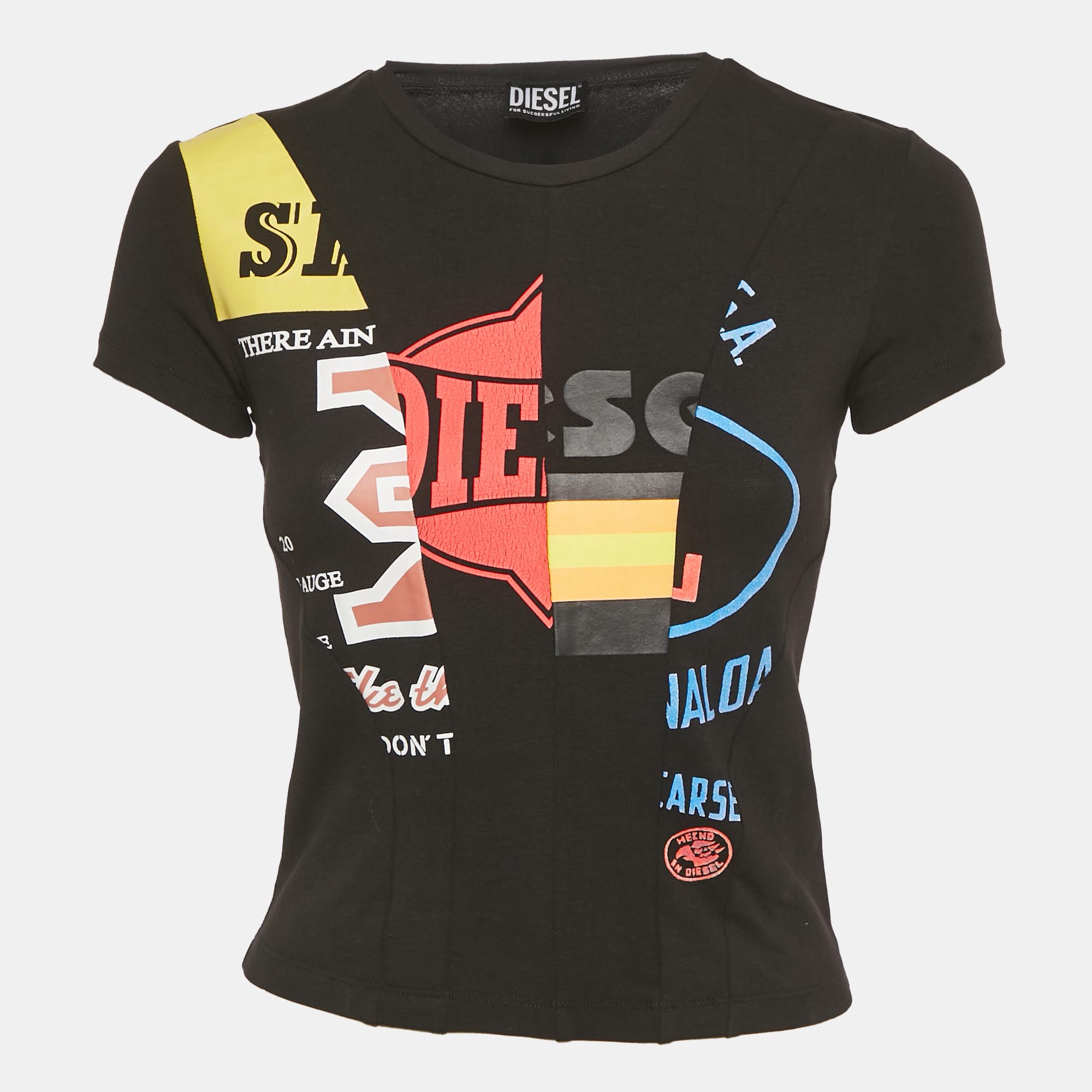 Черная футболка Diesel с принтом
Черная футболка Diesel с принтом