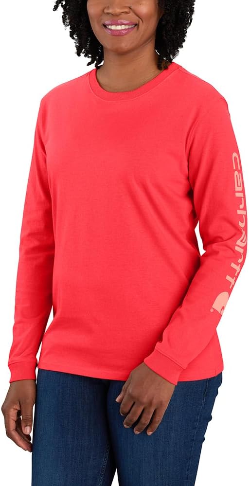 Carhartt женская футболка с логотипом на рукаве, свободный крой, тяжелый хлопок, длинный рукав, Bittersweet
Carhartt женская футболка с логотипом на рукаве, свободный крой, тяжелый хлопок, длинный рукав, Bittersweet