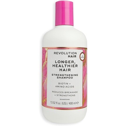 Шампунь для волос Revolution Haircare Longier Healther уменьшает ломкость для веганов и без испытаний на животных, 400 мл, Revolution Haircare London
Шампунь для волос Revolution Haircare Longier Healther уменьшает ломкость для веганов и без испытаний на животных, 400 мл, Revolution Haircare London