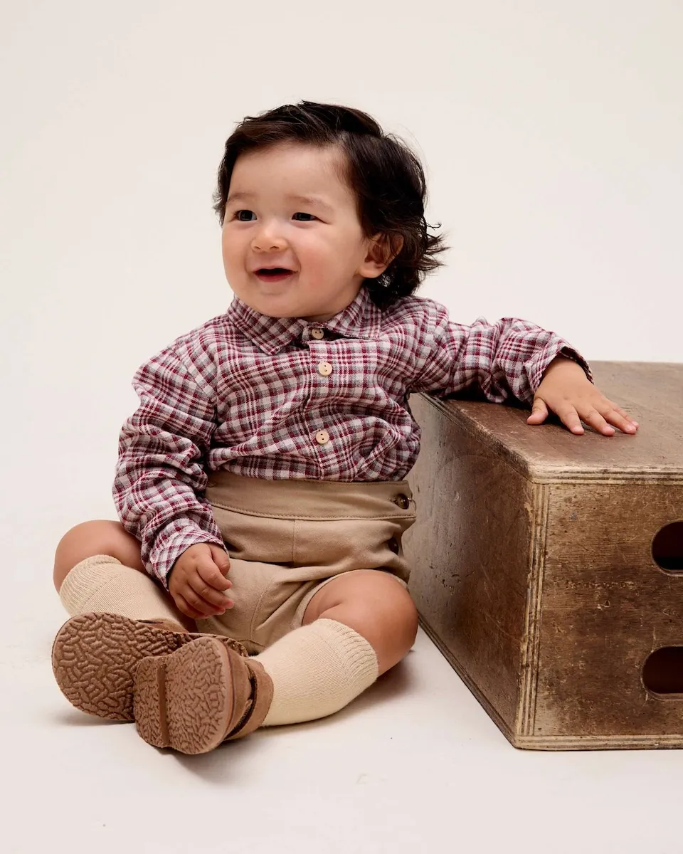 Клетчатая детская рубашка Dadati, красный/белый
Клетчатая детская рубашка Dadati, красный/белый