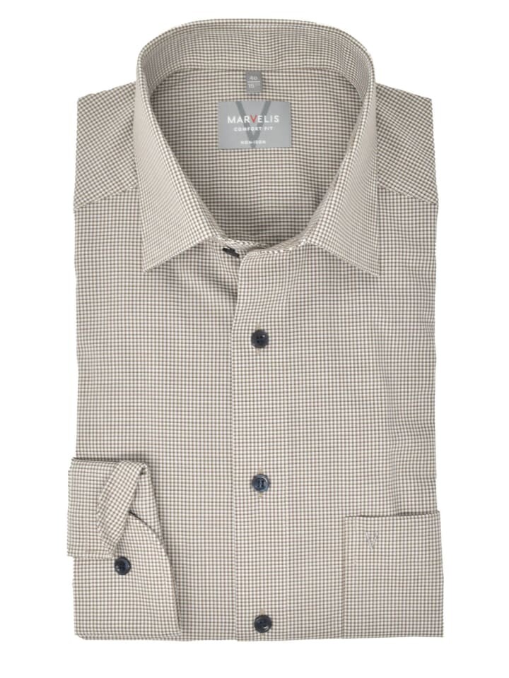 Рубашка MARVELIS, коричневый
Рубашка MARVELIS, коричневый