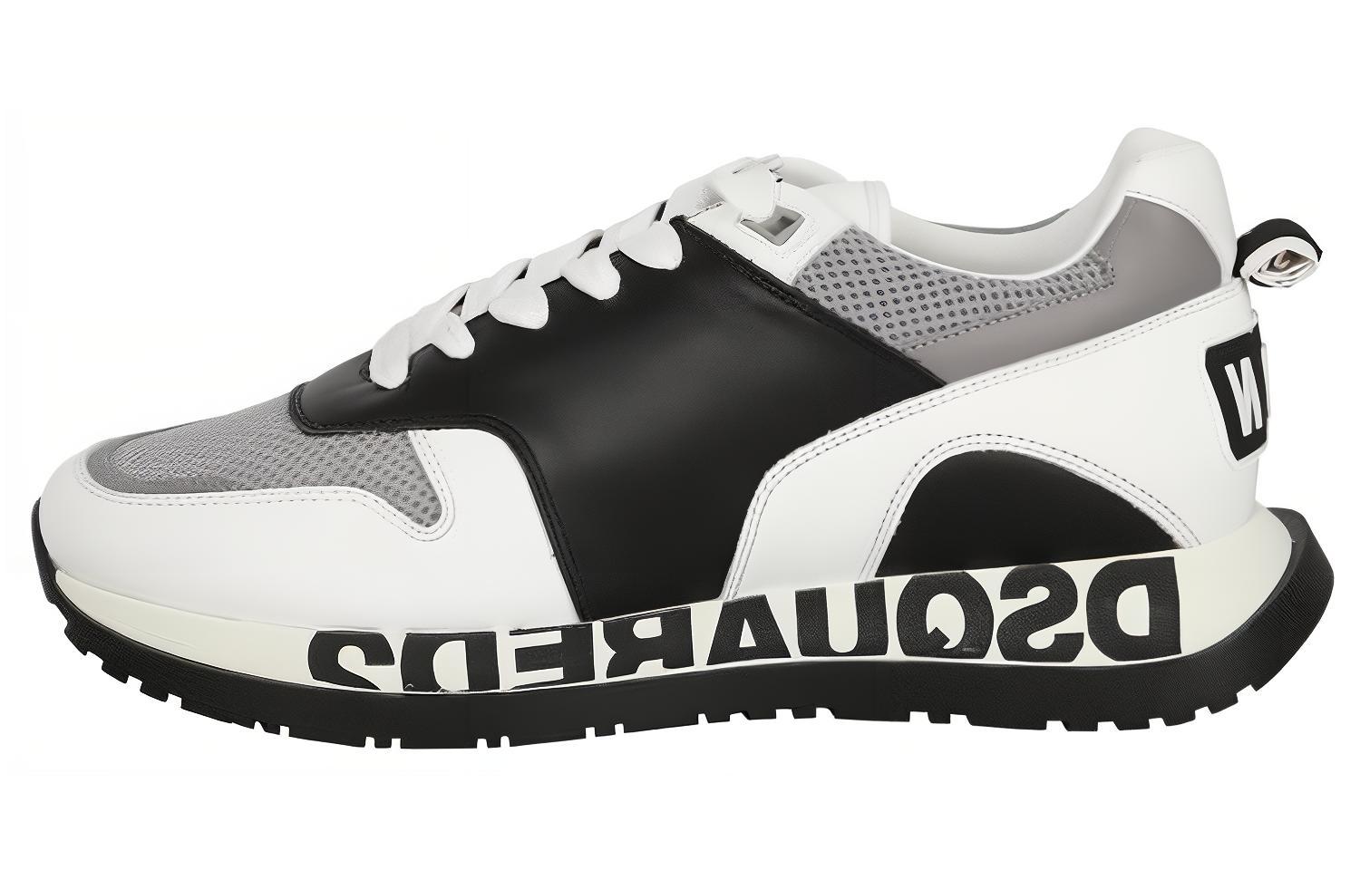 DSQUARED 2 Низкие повседневные туфли мужские белые черные
DSQUARED 2 Низкие повседневные туфли мужские белые черные