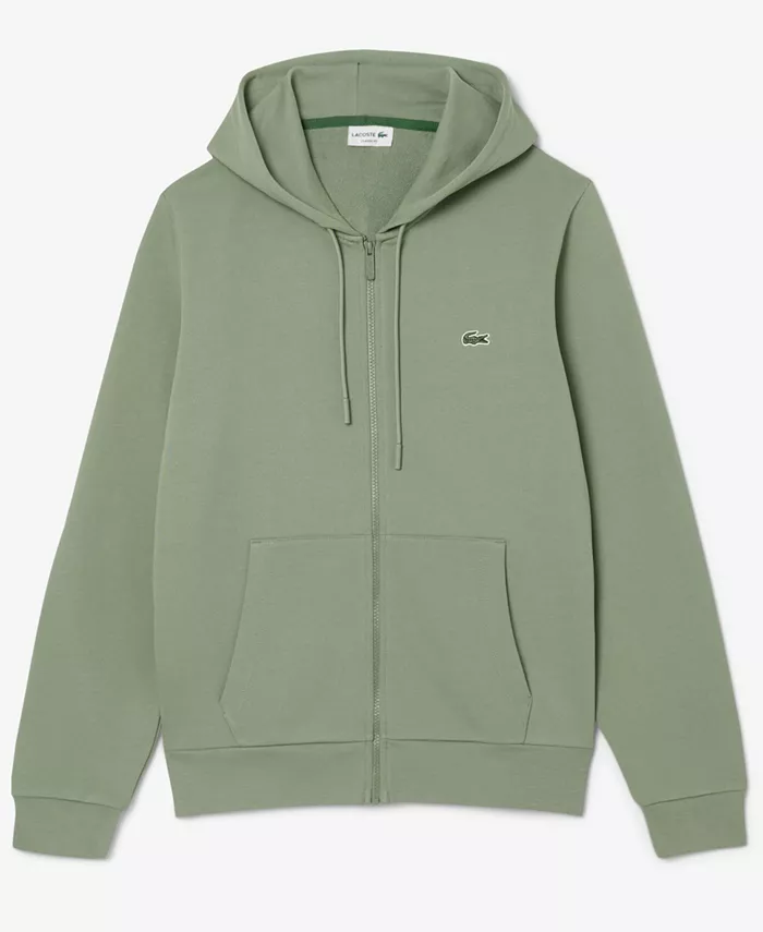 Мужская флисовая толстовка с молнией Lacoste, синий
Мужская флисовая толстовка с молнией Lacoste, синий