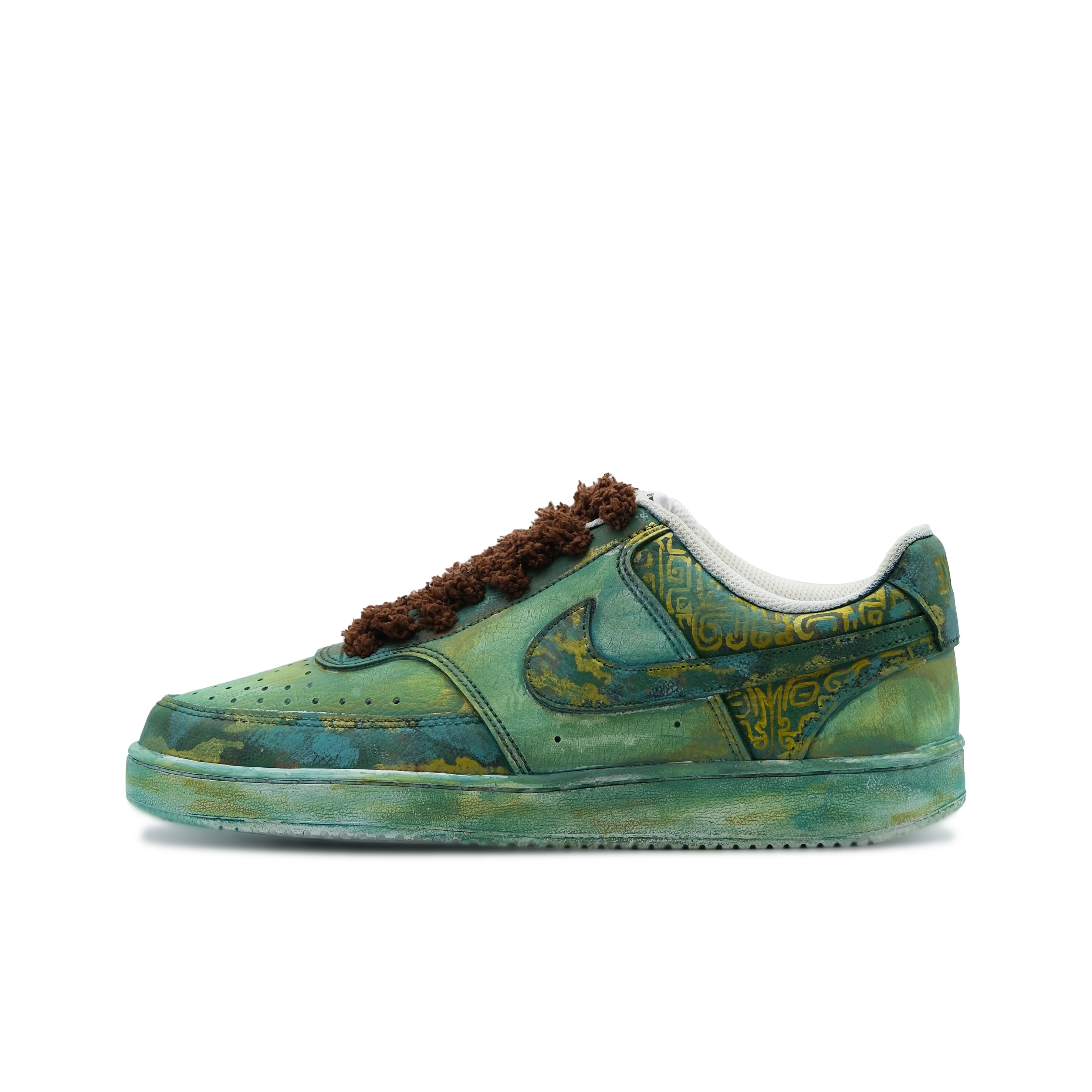 Nike Кроссовки Court Vision Bronze с антискользящим покрытием, износостойкие, низкие, мужские, для скейтбординга, цвет Jasper
Nike Кроссовки Court Vision Bronze с антискользящим покрытием, износостойкие, низкие, мужские, для скейтбординга, цвет Jasper