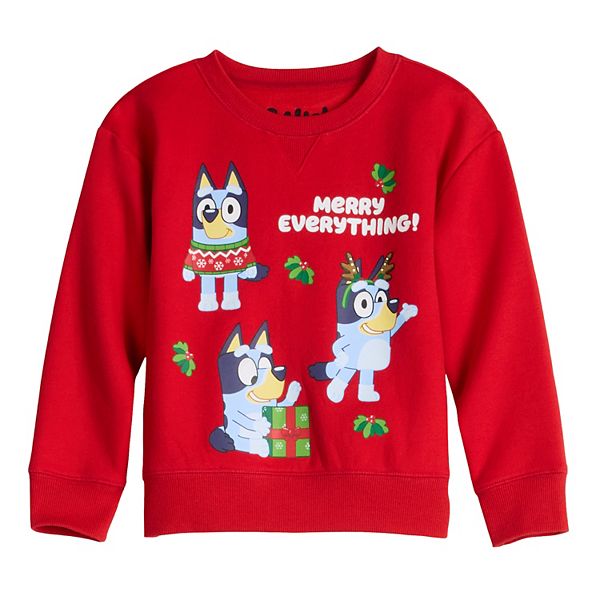 Детский свитшот с принтом Bluey Merry Everything Jumping Beans
Детский свитшот с принтом Bluey Merry Everything Jumping Beans