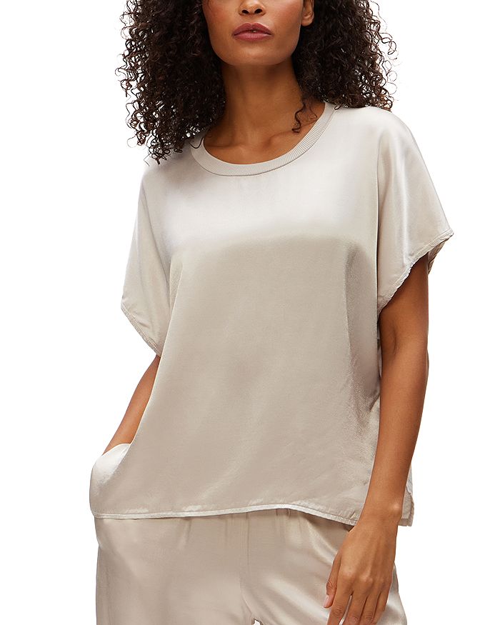 Сатиновая футболка Flow Michael Stars, коричневый/бежевый
Сатиновая футболка Flow Michael Stars, коричневый/бежевый