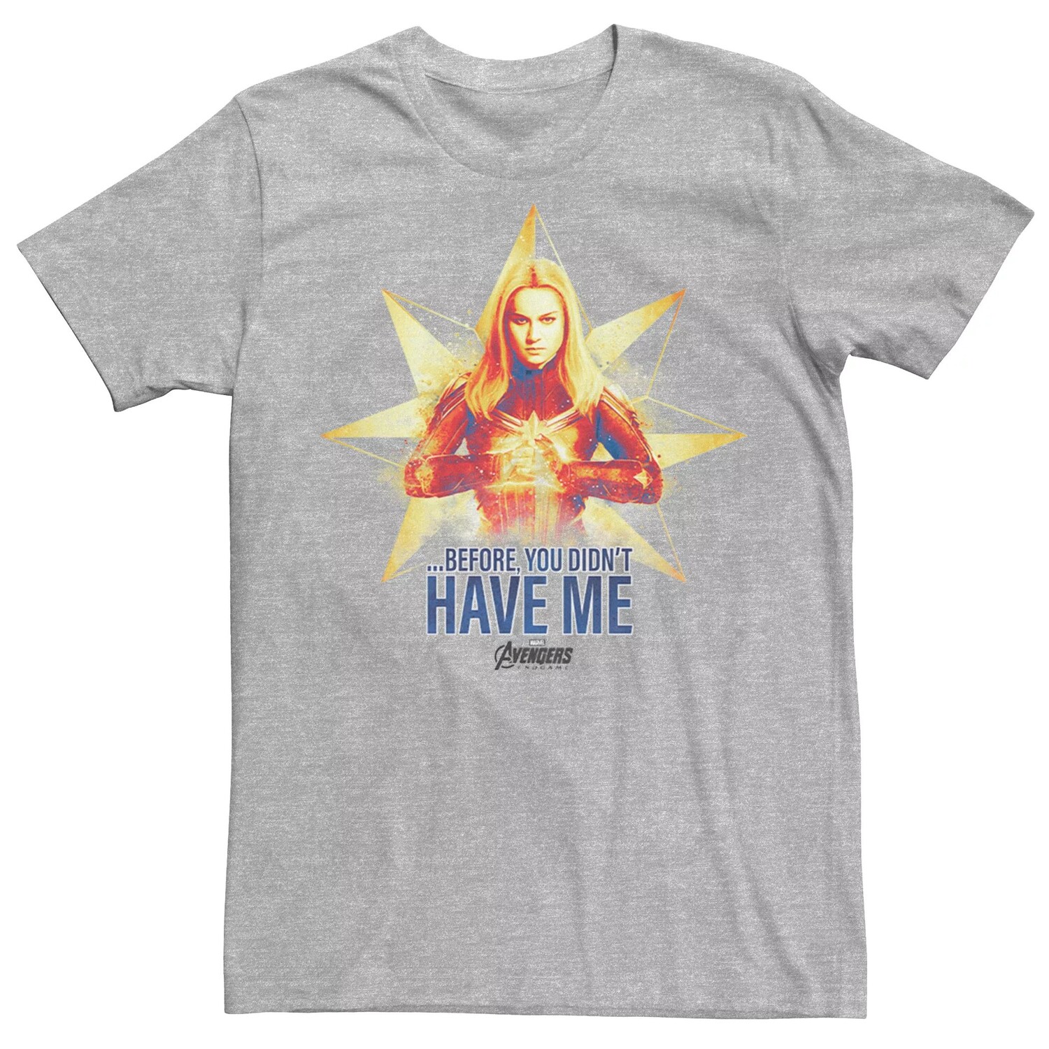Мужская футболка Marvel Avengers Endgame Captain Marvel Serious Pose Licensed Character
Мужская футболка Marvel Avengers Endgame Captain Marvel Serious Pose Licensed Character