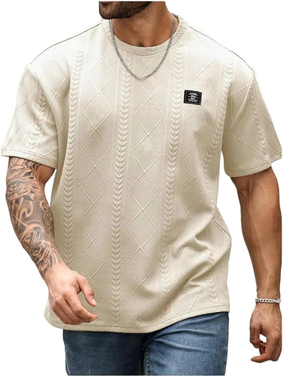 Футболка Wenkomg1 мужская с коротким рукавом и круглым вырезом, Casual, S-2XL
Футболка Wenkomg1 мужская с коротким рукавом и круглым вырезом, Casual, S-2XL