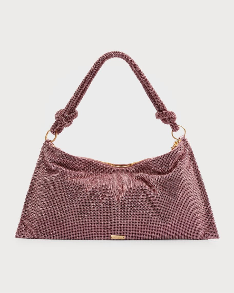 Мини-сумка на плечо Hera с узлом и стразами Cult Gaia
Мини-сумка на плечо Hera с узлом и стразами Cult Gaia