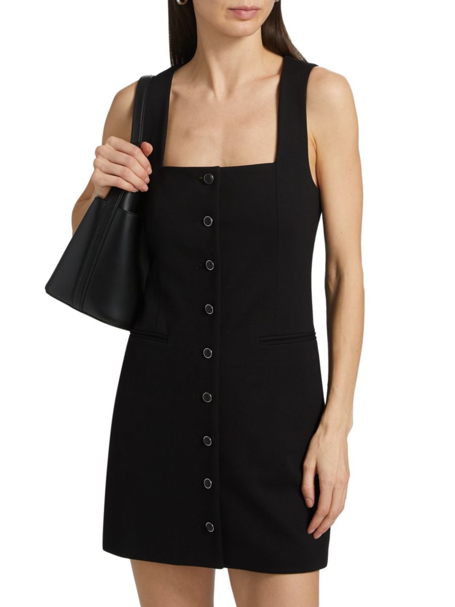 Мини-платье Marianne с пуговицами спереди rag & bone, черный
Мини-платье Marianne с пуговицами спереди rag & bone, черный