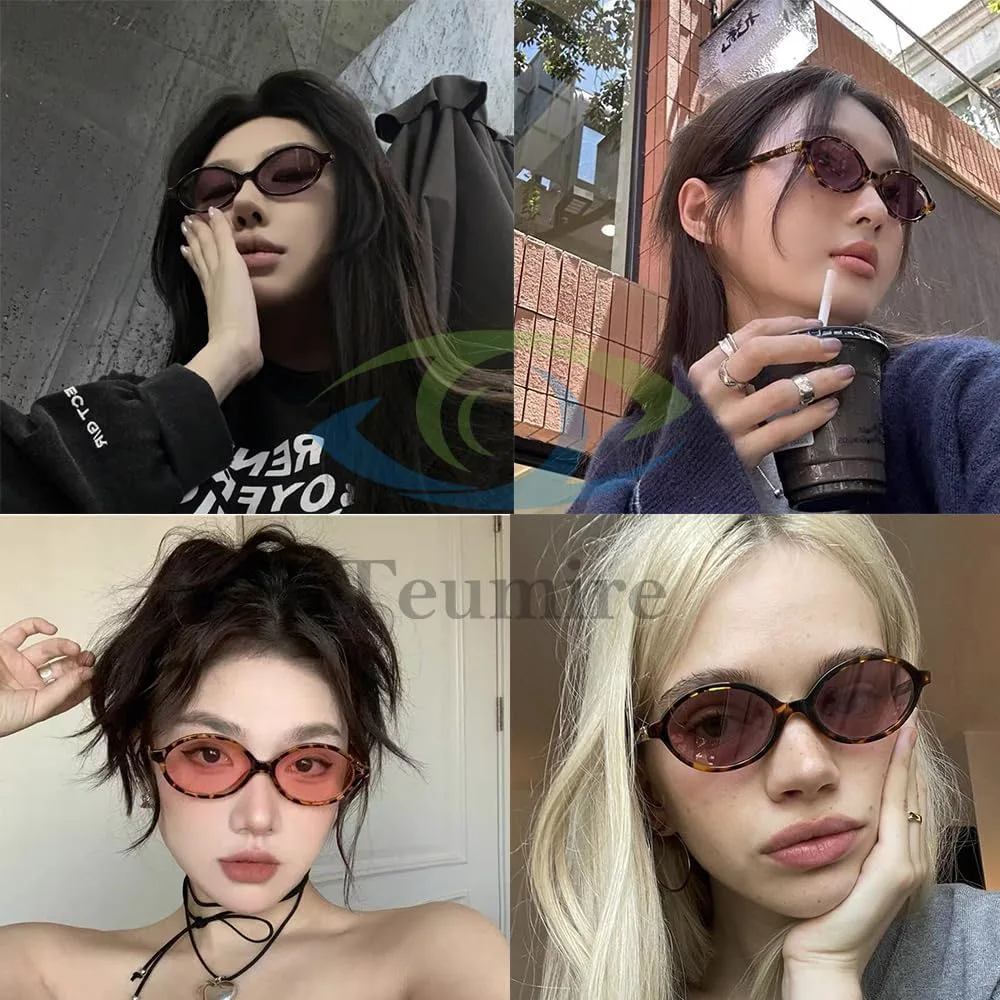 Ретро овальные солнцезащитные очки для женщин и мужчин, винтажные солнцезащитные очки 90-х, модные дизайнерские солнцезащитные очки Teumire, A09 Leopard/Brown
Ретро овальные солнцезащитные очки для женщин и мужчин, винтажные солнцезащитные очки 90-х, модные дизайнерские солнцезащитные очки Teumire, A09 Leopard/Brown