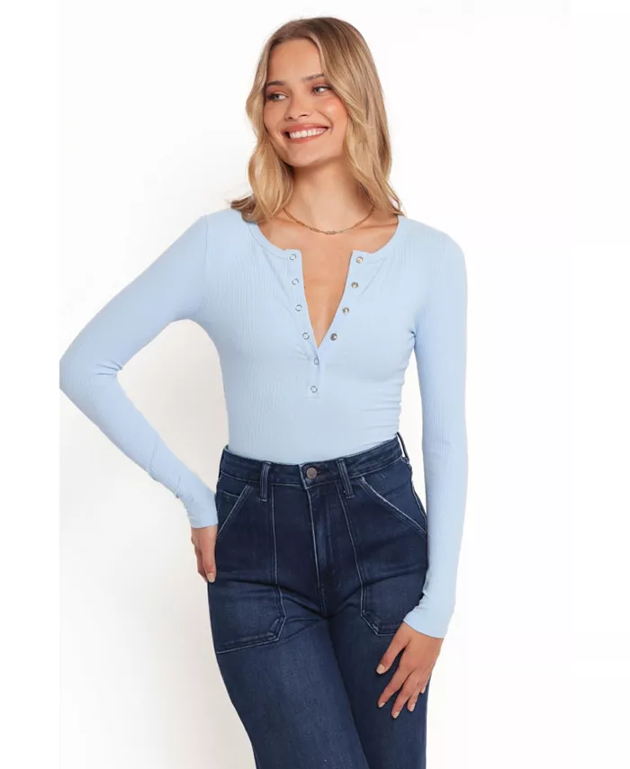 Женская трикотажная кофта Dio Knit Henley Petal and Pup, синий
Женская трикотажная кофта Dio Knit Henley Petal and Pup, синий