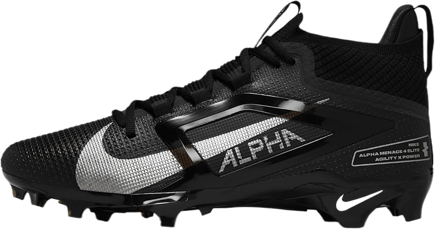 Футбольные бутсы Nike Alpha Menace 4 Elite (FD7036-600, университетский красный/командный красный/черный/белый), Black/Metallic Silver
Футбольные бутсы Nike Alpha Menace 4 Elite (FD7036-600, университетский красный/командный красный/черный/белый), Black/Metallic Silver