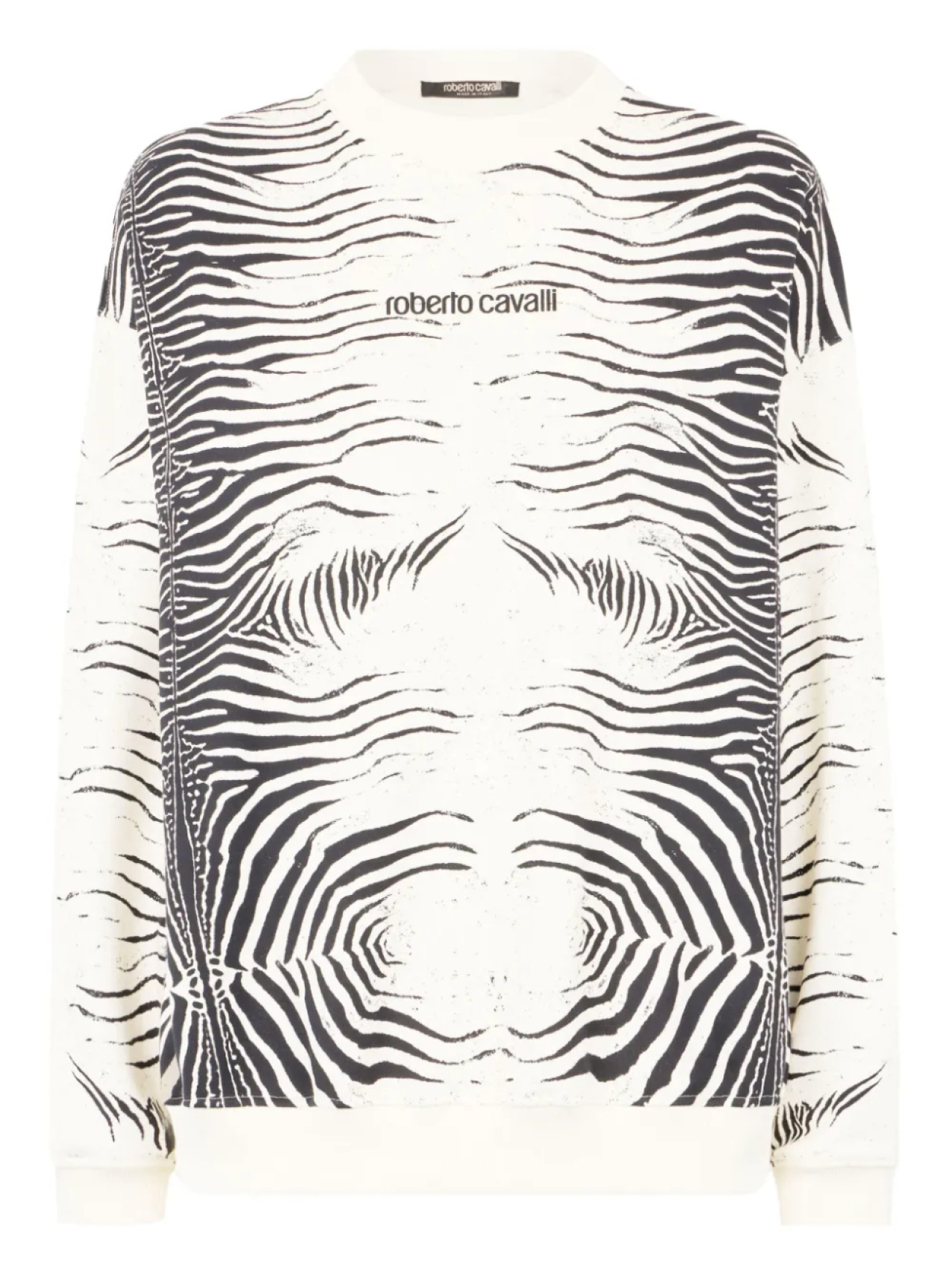 Толстовка с зебровым принтом Roberto Cavalli, белый
Толстовка с зебровым принтом Roberto Cavalli, белый