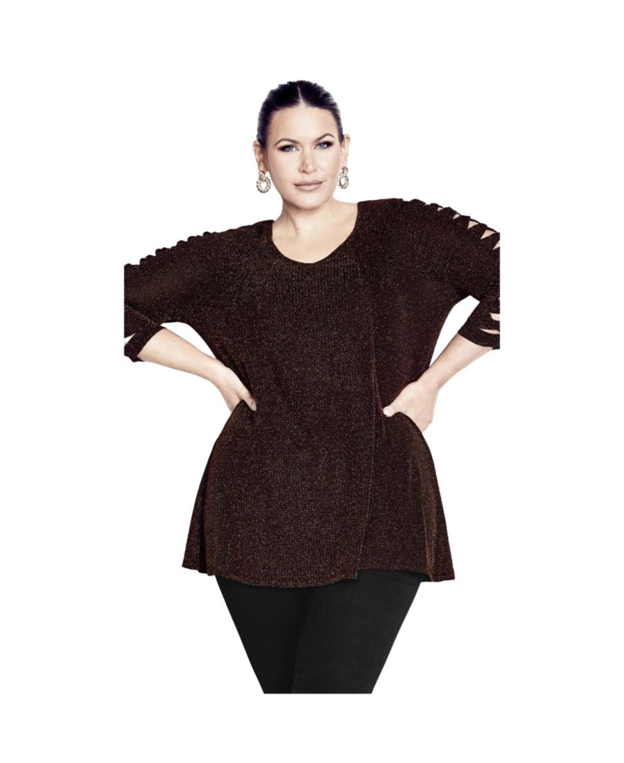 Женская туника с эффектными рукавами AVENUE, Bronze
Женская туника с эффектными рукавами AVENUE, Bronze