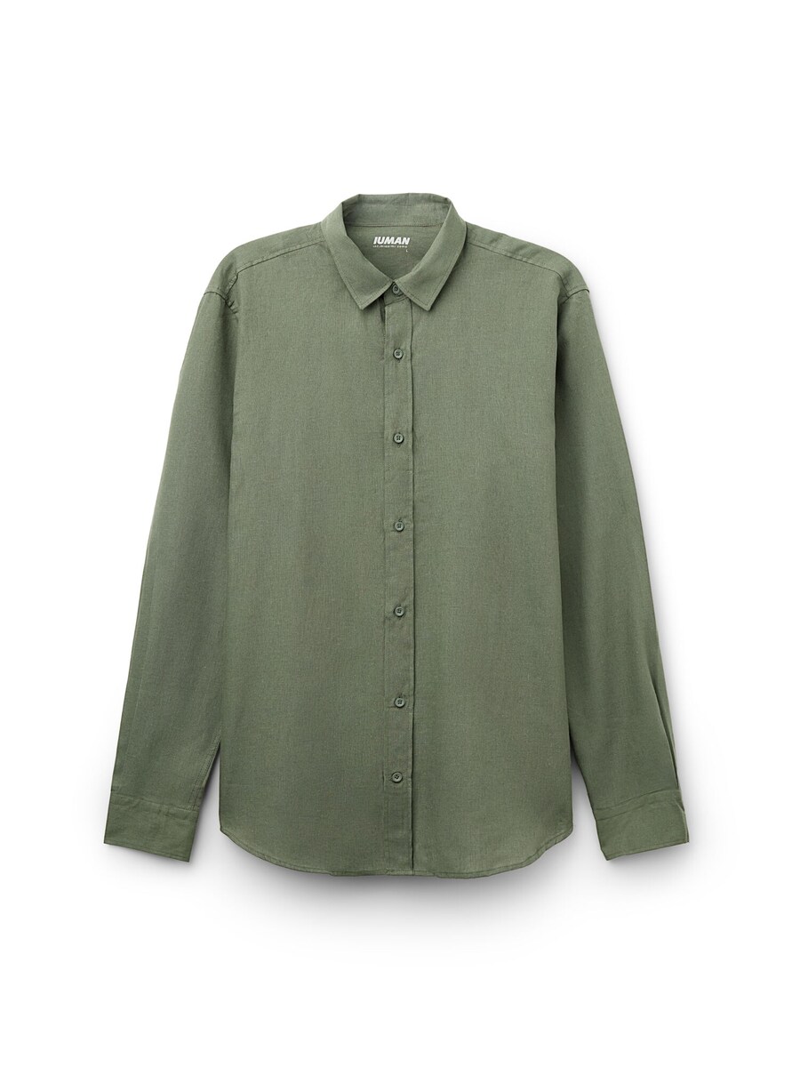 Рубашка на пуговицах классического кроя INTIMISSIMI, зеленый
Рубашка на пуговицах классического кроя INTIMISSIMI, зеленый