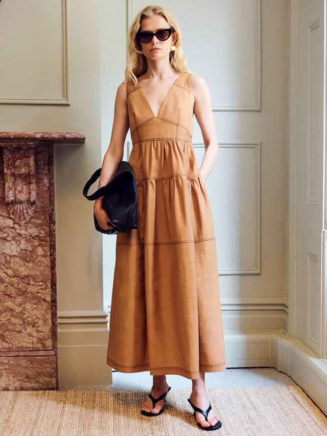 Солнечное платье от полли с верхним швом VIVERE, цвет Caramel
Солнечное платье от полли с верхним швом VIVERE, цвет Caramel