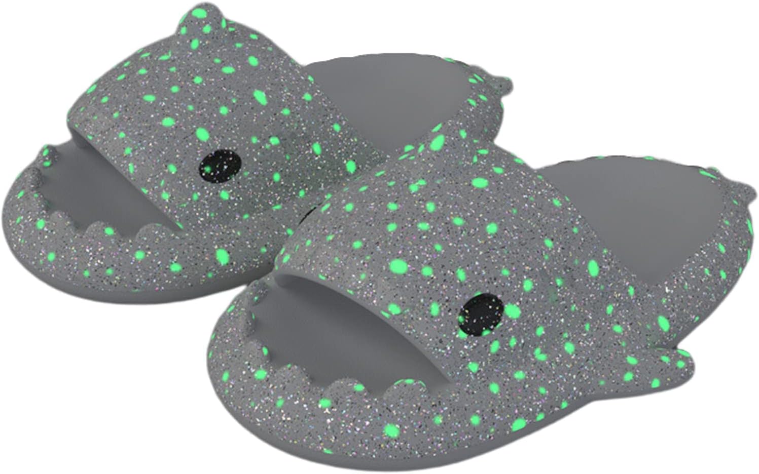 Светящиеся в темноте шлепанцы Galaxy Shark для мужчин и женщин, пляжные сандалии Cloud Shark светящиеся тапочки с акулой Quroxo
Светящиеся в темноте шлепанцы Galaxy Shark для мужчин и женщин, пляжные сандалии Cloud Shark светящиеся тапочки с акулой Quroxo