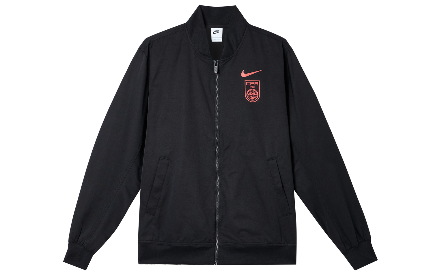 Nike Спортивная куртка мужская черная с пепельно-красным, Black/Ash Red
Nike Спортивная куртка мужская черная с пепельно-красным, Black/Ash Red
