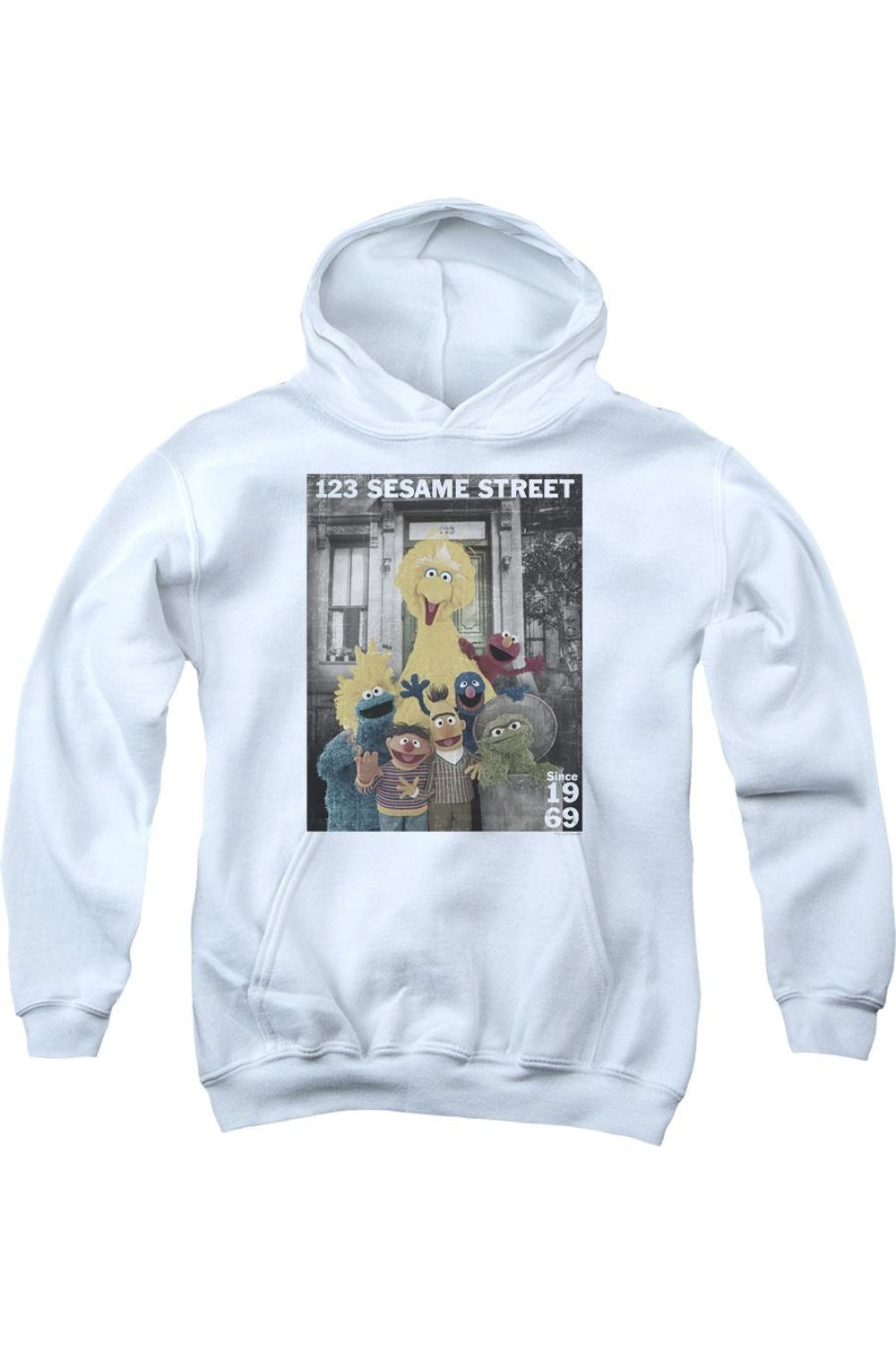 Толстовка с капюшоном Sesame Street Best Address Youth Gildan, белый
Толстовка с капюшоном Sesame Street Best Address Youth Gildan, белый