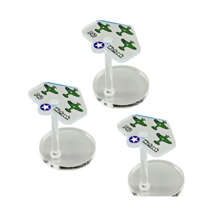 Американские истребители P-40 Warhawk, Token Sets - Axis & Allies (Litko Aerosystems)
Американские истребители P-40 Warhawk, Token Sets - Axis & Allies (Litko Aerosystems)