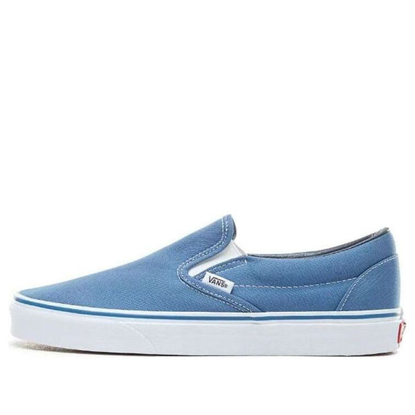 Кроссовки classic slip-on 'navy' Vans, синий 
Кроссовки classic slip-on 'navy' Vans, синий