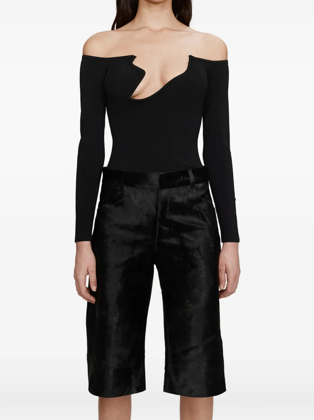 Топ Odessa с длинными рукавами Christopher Esber, черный
Топ Odessa с длинными рукавами Christopher Esber, черный