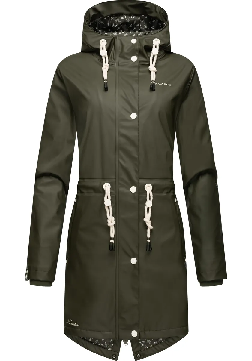 Дождевик Navahoo "Цветок океана" с капюшоном, модный женский уличный плащ, зеленый
Дождевик Navahoo "Цветок океана" с капюшоном, модный женский уличный плащ, зеленый