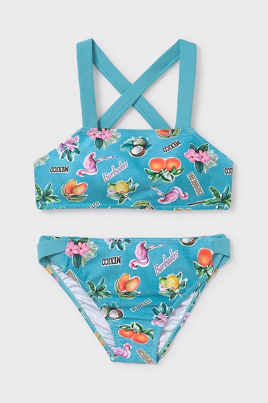 Детский купальник раздельный Mayoral, бирюзовый
Детский купальник раздельный Mayoral, бирюзовый