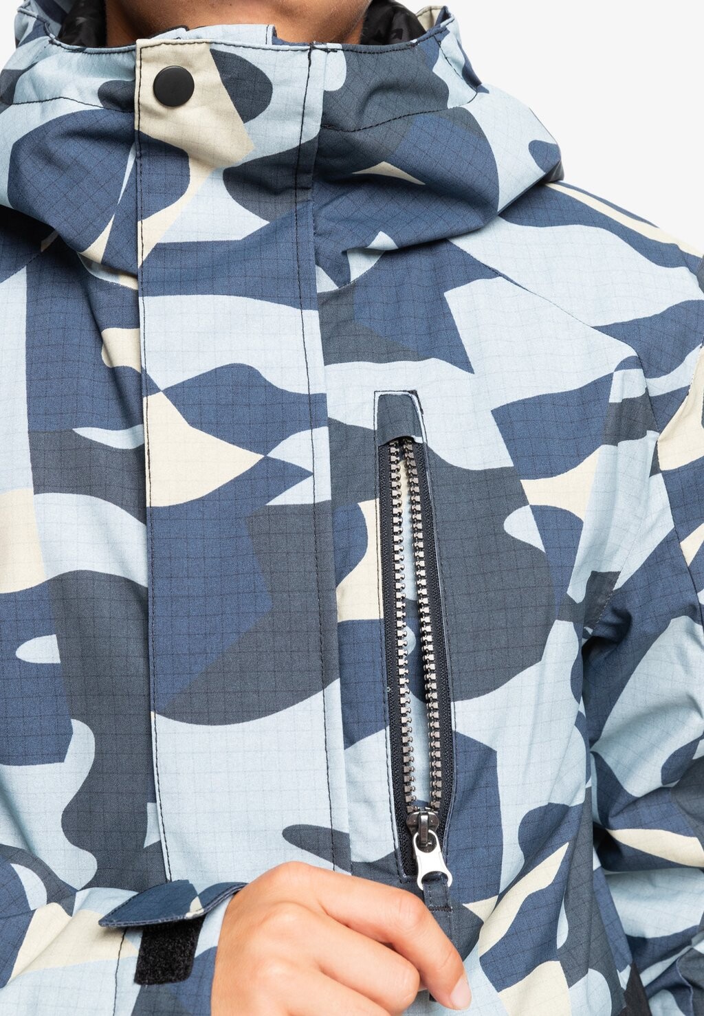 Зимняя куртка MISSION 4 Quiksilver, серый 
Зимняя куртка MISSION 4 Quiksilver, серый