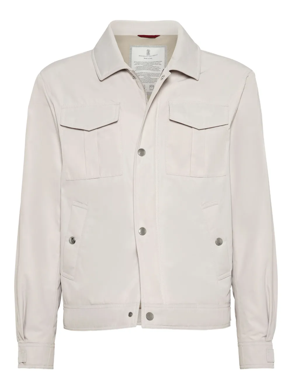 Пуховик с карманами Brunello Cucinelli, нейтральный
Пуховик с карманами Brunello Cucinelli, нейтральный