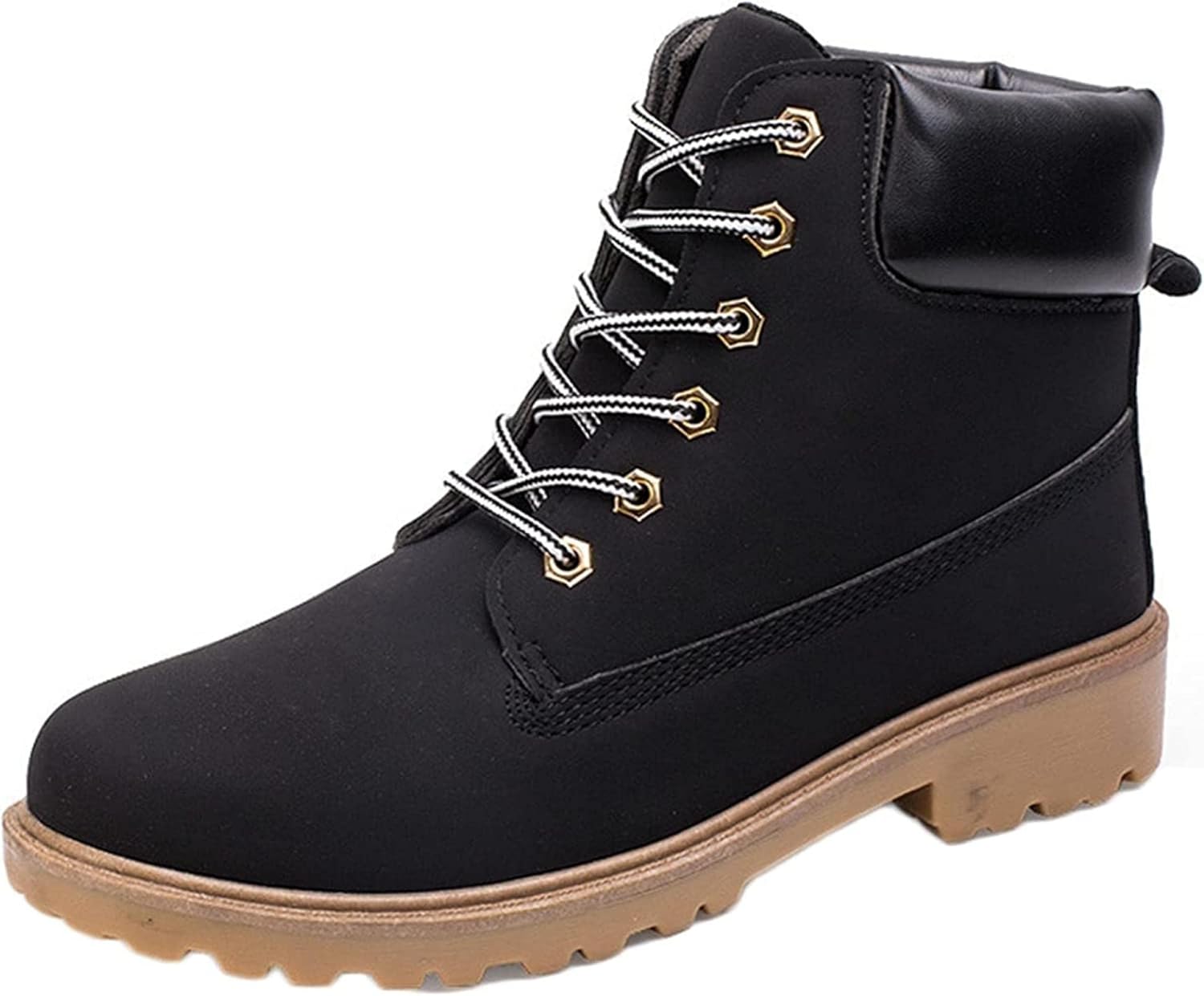 Мужские ботинки Yiozoi на осень и зиму, с высокой шнуровкой до щиколотки, износостойкие, с круглым носком, утепленные и противоскользящие для прогулок на улице, черный
Мужские ботинки Yiozoi на осень и зиму, с высокой шнуровкой до щиколотки, износостойкие, с круглым носком, утепленные и противоскользящие для прогулок на улице, черный