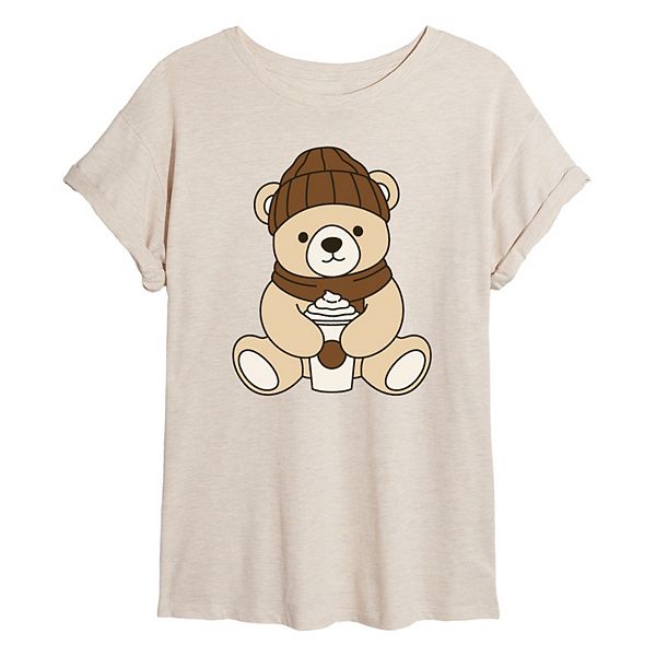 Футболка оверсайз с принтом мишки с чашкой кофе Licensed Character, Beige, Коричневый, Футболка оверсайз с принтом мишки с чашкой кофе Licensed Character, Beige
Футболка оверсайз с принтом мишки с чашкой кофе Licensed Character, Beige, Коричневый, Футболка оверсайз с принтом мишки с чашкой кофе Licensed Character, Beige