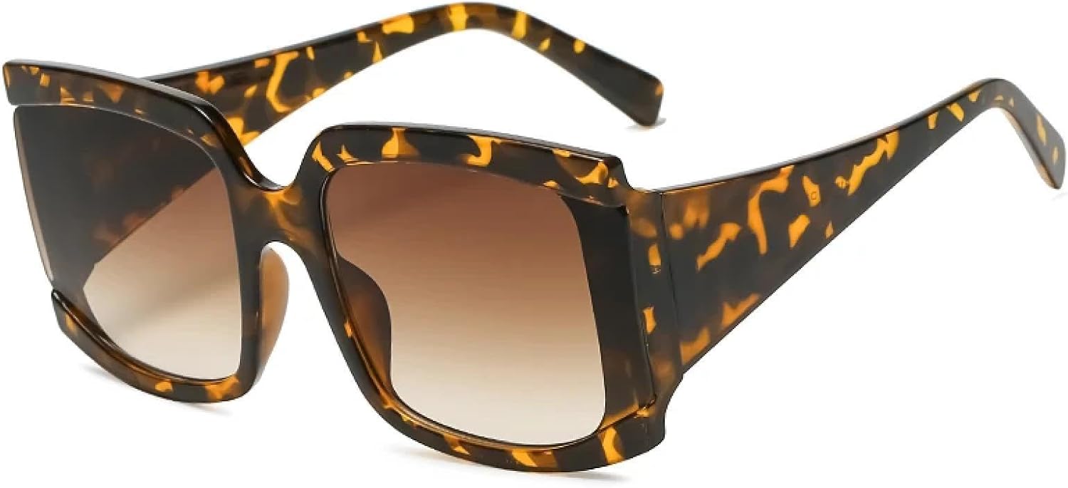 Солнцезащитные очки с защитой UV400 | Увеличенный размер, черный леопардовый градиент | Для женщин и мужчин, для занятий спортом на открытом воздухе и вождения DSVIGF, Leopard
Солнцезащитные очки с защитой UV400 | Увеличенный размер, черный леопардовый градиент | Для женщин и мужчин, для занятий спортом на открытом воздухе и вождения DSVIGF, Leopard