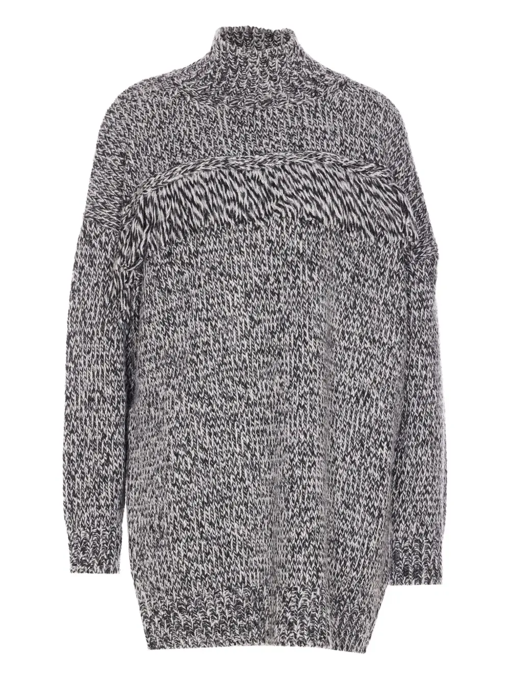 Платье High-neck fringe-detail sweater Essentiel Antwerp, черный
Платье High-neck fringe-detail sweater Essentiel Antwerp, черный
