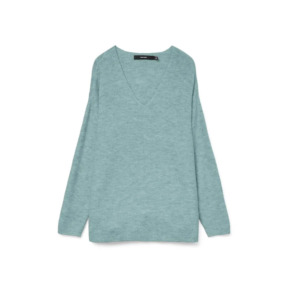 Свитер Vero Moda Crewlefile v neck, зеленый
Свитер Vero Moda Crewlefile v neck, зеленый