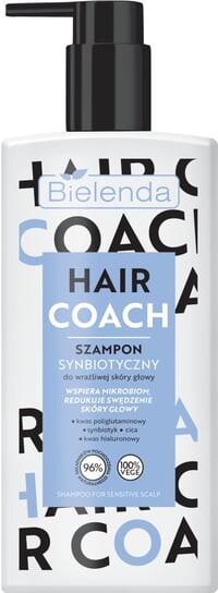 Синбиотический шампунь Hair Coach для чувствительной кожи головы, 300 мл Bielenda
Синбиотический шампунь Hair Coach для чувствительной кожи головы, 300 мл Bielenda