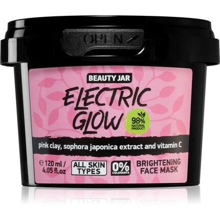 Beauty Jar Electric Glow Осветляющая маска для лица - 120 мл
Beauty Jar Electric Glow Осветляющая маска для лица - 120 мл