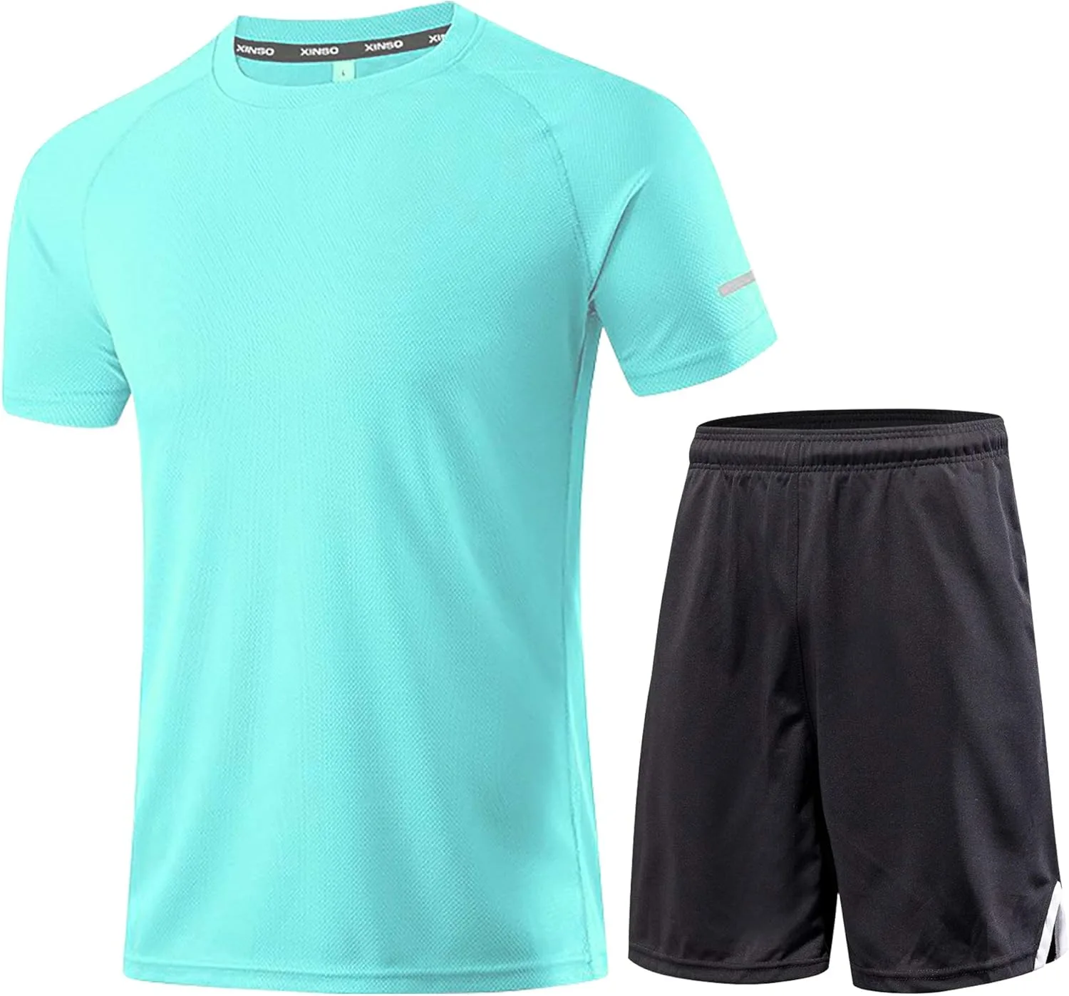 Мужская футболка Dry Fit Moisture Wicking с коротким рукавом 1Bests
Мужская футболка Dry Fit Moisture Wicking с коротким рукавом 1Bests