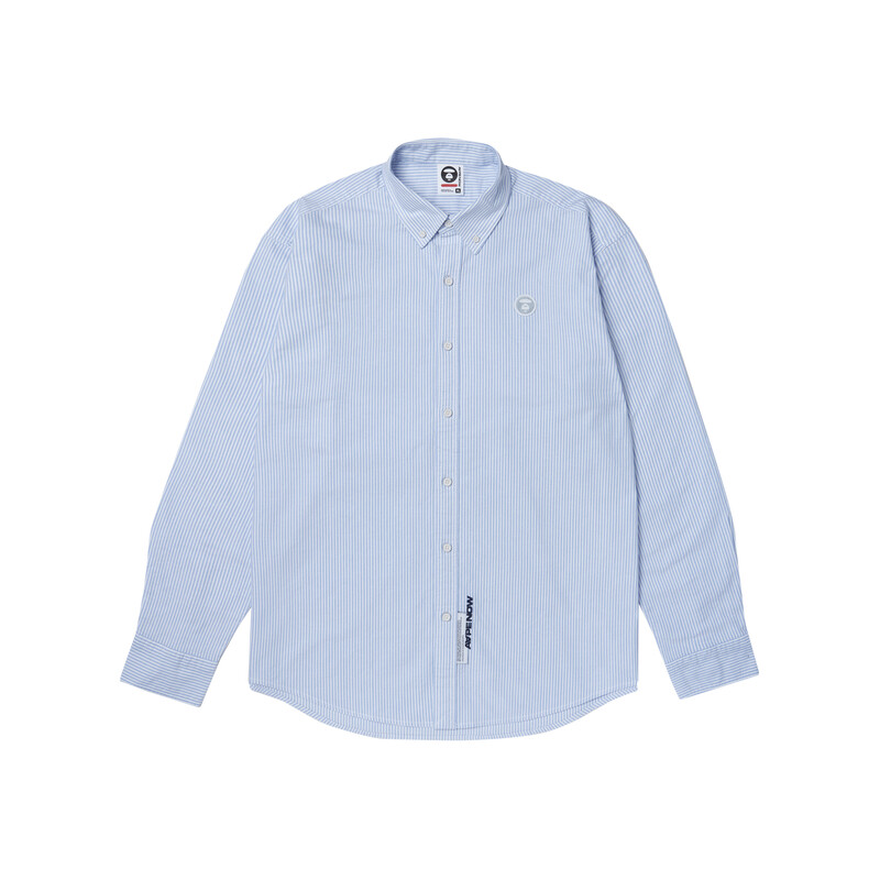 Рубашка мужская синяя/белая BLA Aape, синий/белый
Рубашка мужская синяя/белая BLA Aape, синий/белый