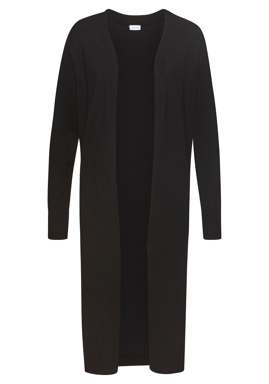 Вязаный кардиган LASCANA, черный
Вязаный кардиган LASCANA, черный