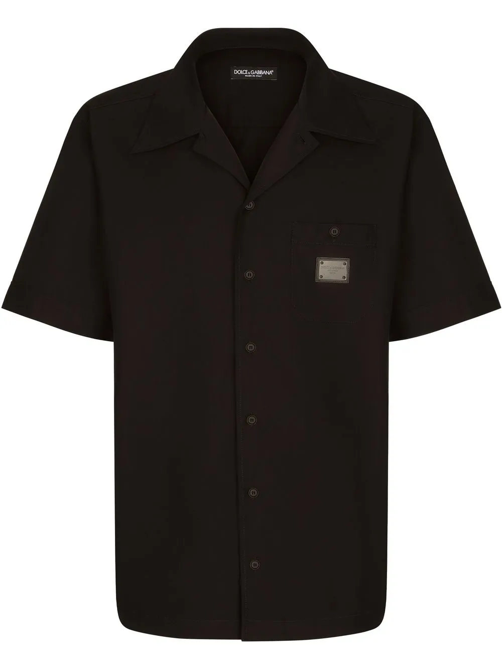 Рубашка с логотипом DOLCE & GABBANA, черный 
Рубашка с логотипом DOLCE & GABBANA, черный