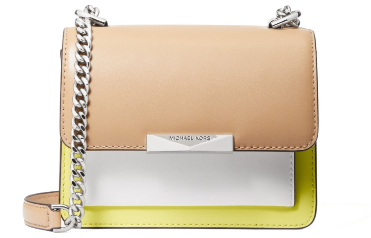 Кожаная сумка через плечо нефритового цвета, миниатюрная кросс-боди для женщин в оранжевом, желтом и белом цветах MICHAEL KORS
Кожаная сумка через плечо нефритового цвета, миниатюрная кросс-боди для женщин в оранжевом, желтом и белом цветах MICHAEL KORS