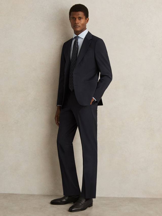 Promise Tailored Fit брюки из шерстяной смеси Reiss, Navy
Promise Tailored Fit брюки из шерстяной смеси Reiss, Navy