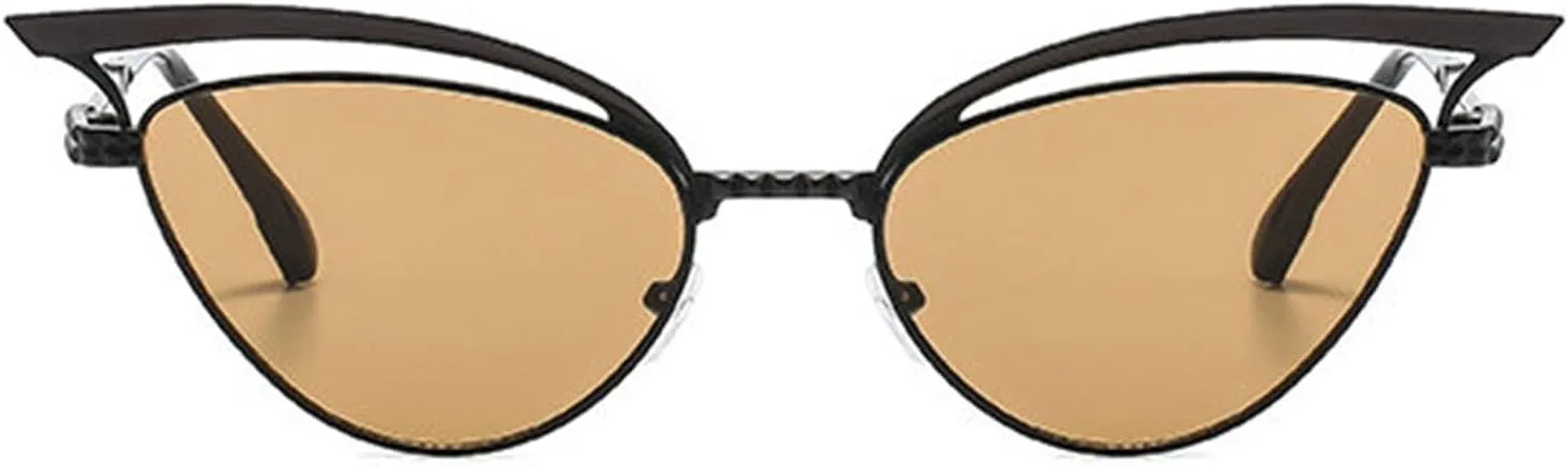 Винтажные солнцезащитные очки «кошачий глаз» с ажурной оправой, модные женские солнцезащитные очки в металлической оправе, трендовые очки для путешествий helena, C2
Винтажные солнцезащитные очки «кошачий глаз» с ажурной оправой, модные женские солнцезащитные очки в металлической оправе, трендовые очки для путешествий helena, C2