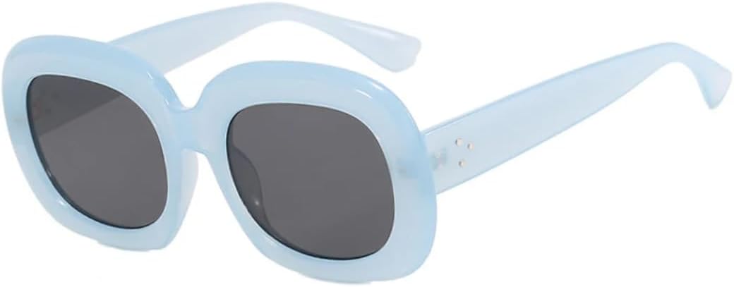 Солнцезащитные очки с защитой UV400 | Толстая оправа, как у рисовых косточек | Для женщин и мужчин, для занятий спортом на открытом воздухе и вождения DSVIGF, Blue Gray
Солнцезащитные очки с защитой UV400 | Толстая оправа, как у рисовых косточек | Для женщин и мужчин, для занятий спортом на открытом воздухе и вождения DSVIGF, Blue Gray