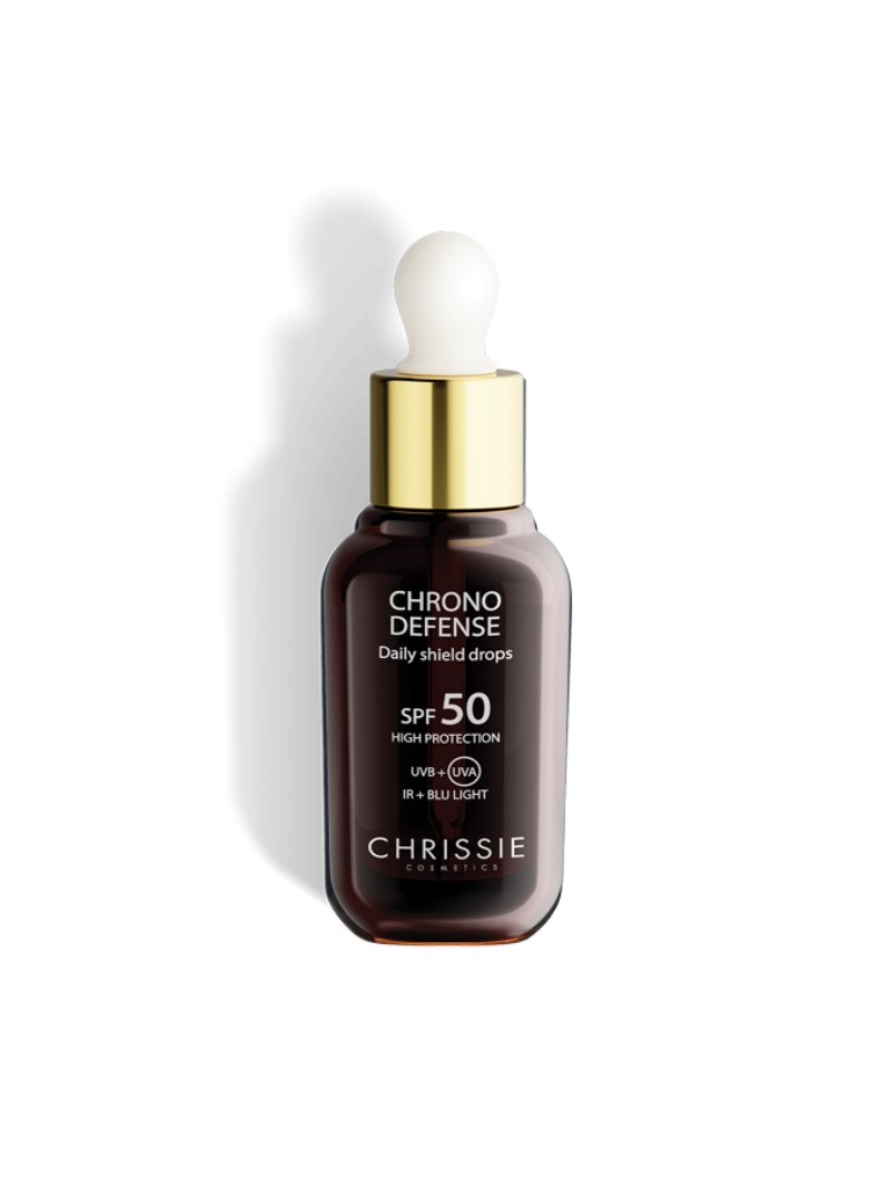 Chrissie Chrono Defense, Защитный щит для кожи, 30 мл
Chrissie Chrono Defense, Защитный щит для кожи, 30 мл