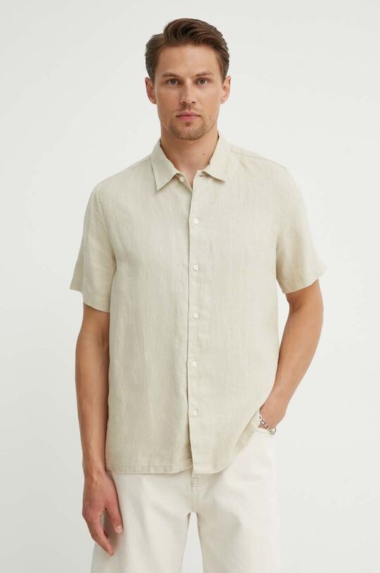 СААВАН льняная рубашка Samsoe Samsoe, бежевый
СААВАН льняная рубашка Samsoe Samsoe, бежевый