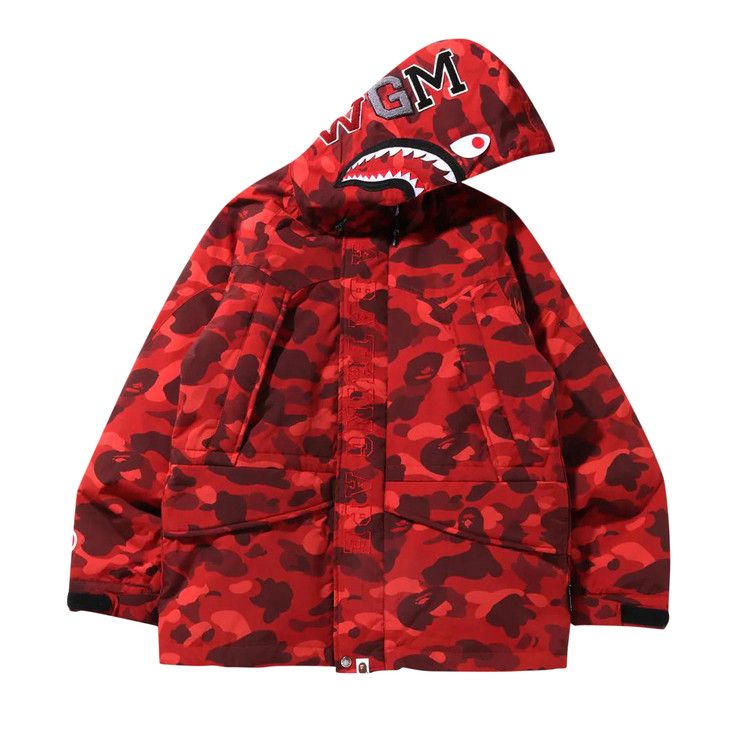Куртка BAPE Color Camo Shark Snowboard Down Jacket, Red
Куртка BAPE Color Camo Shark Snowboard Down Jacket, Red