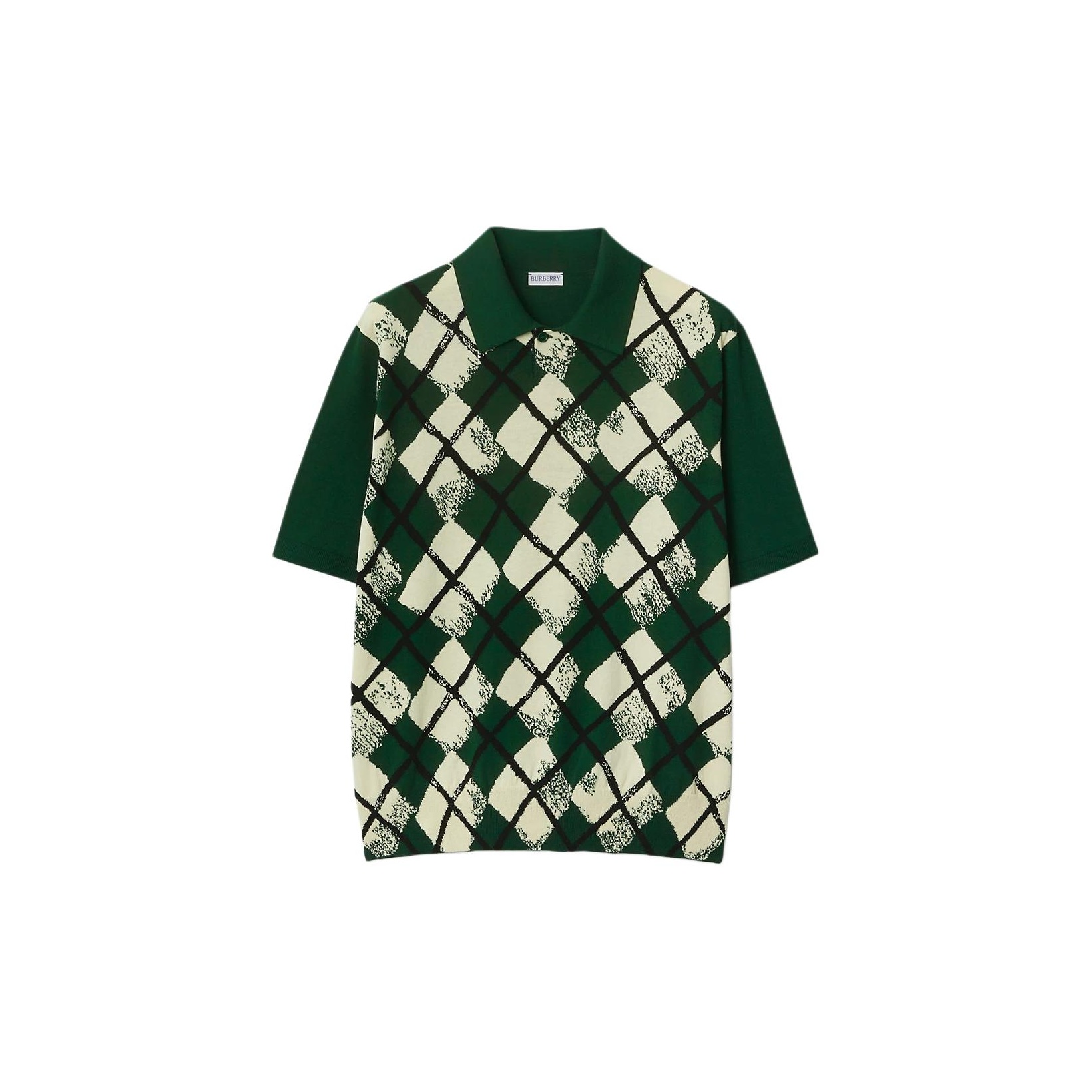 Фактурная поло с рубчиком Burberry, зеленый
Фактурная поло с рубчиком Burberry, зеленый